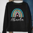 Abuela Rainbow Gifts For Women Family Matching Birthday Sweatshirt Gifts for Old Women