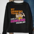 Alcohol 611 Bowler Bowling Bowler Sweatshirt Gifts for Old Women