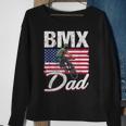 American Flag Bmx Dad Fathers Day Funny 4Th Of July Sweatshirt Gifts for Old Women