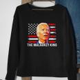 Anti Joe Biden The Malarkey King Pro Trump Ultra Maga King Sweatshirt Gifts for Old Women