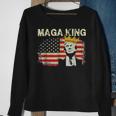 Anti Joe Biden Ultra Maga The Return Of The Great Maga King V2 Sweatshirt Gifts for Old Women