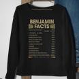 Benjamin Name Gift Benjamin Facts Sweatshirt Gifts for Old Women