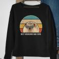 Best Hedgehog Dad Ever Animal Funny Retro Classic Sweatshirt Gifts for Old Women