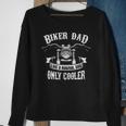 Biker Dad Motorcycle Fathers Day Design For Fathers Sweatshirt Gifts for Old Women