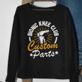 Bionic Knee Club Custom Parts Surgery Funny Knee Replacement Sweatshirt Gifts for Old Women