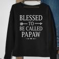 Blessed To Be Called Papaw Fathers Day Sweatshirt Gifts for Old Women