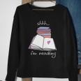 Book Reading Library Shh Im Reading Sweatshirt Gifts for Old Women