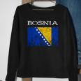 Bosnia-Herzegovina Bosnian Flag Bosnian Pride Bosnian Roots Sweatshirt Gifts for Old Women