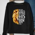 Christian Gifts For Men Lion Of Judah Graphic God John 316 Sweatshirt Gifts for Old Women