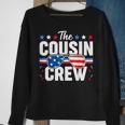 Cousin Crew 4Th Of July Patriotic American Family Matching Sweatshirt Gifts for Old Women