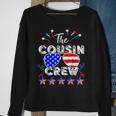 Cousin Crew 4Th Of July Patriotic American Family Matching V2 Sweatshirt Gifts for Old Women