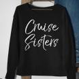 Cruise Sisters Cute Girls Trip Matching Vacation Sweatshirt Gifts for Old Women