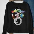 Dabbing Astronaut 9Th Birthday Boy Girl 9 Years 2013 Sweatshirt Gifts for Old Women