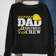 Dad Birthday Crew Construction Birthday Party Supplies Sweatshirt Gifts for Old Women