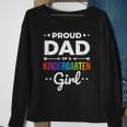 Dad Of A Kindergarten Girl Gift Sweatshirt Gifts for Old Women