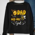 Dad Of The Bee Day Girl Hive Party Birthday Sweet Sweatshirt Gifts for Old Women