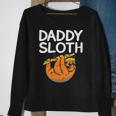 Daddy Sloth Lazy Cute Sloth Father Dad Sweatshirt Gifts for Old Women