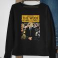 Dogecoin The Woof Of Wall Street 2022 Dogecoin Doge Sweatshirt Gifts for Old Women