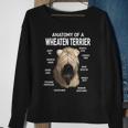Dogs 365 Anatomy Of A Soft Coated Wheaten Terrier Dog Sweatshirt Gifts for Old Women