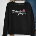 Echale Ganas Rose Vintage Retro Mexican Quote Sweatshirt Gifts for Old Women