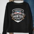 Elk Hunting Proud American Elk Hunter Gift Sweatshirt Gifts for Old Women