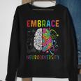 Embrace Neurodiversity V2 Sweatshirt Gifts for Old Women