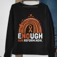 End Gun Violence Wear Orange V2 Sweatshirt Gifts for Old Women