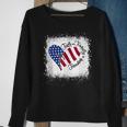 Faith Family Freedom Patriotic 4Th Of July Christian Girl V2 Sweatshirt Gifts for Old Women