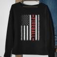 Fireball American Flag 4Th Of July Cool Soccer Player Sweatshirt Gifts for Old Women