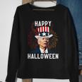 Funny Anti Biden Joe Biden Happy Halloween For Fourth Of July Sweatshirt Gifts for Old Women