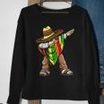 Funny Dabbing Taco Cinco De May Mexican Food V2 Sweatshirt Gifts for Old Women