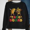 Funny Dabbing Taco Cinco De May Mexican Food V3 Sweatshirt Gifts for Old Women