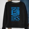 Funny Humour Irs Defund The Irs Sweatshirt Gifts for Old Women