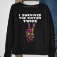 Funny I Survived The Sixties Twice - Birthday Gift Sweatshirt Gifts for Old Women