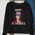 Funny Joe Biden Confused St Patricks Day For Fourth Of July Sweatshirt Gifts for Old Women