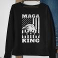 Funny Maga King Trump Supporter Gift Maga King Sweatshirt Gifts for Old Women