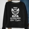 G Pa Grandpa Gift Bearded G Pa Cooler Sweatshirt Gifts for Old Women