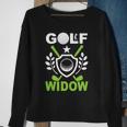 Golf Widow Wife Golfing Ladies Golfer Sweatshirt Gifts for Old Women