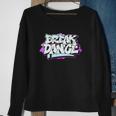 Graffiti Style Break Dancing Hip Hop Sweatshirt Gifts for Old Women
