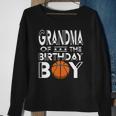 Grandma Of The Birthday Boy Party A Favorite Boy Basketball Sweatshirt Gifts for Old Women
