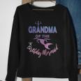 Grandma Of The Birthday Mermaid Family Matching Granny Sweatshirt Gifts for Old Women