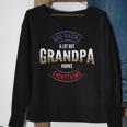 Grandpa Day Or Dad Knows A Lot But Grandpa Knows Everything Sweatshirt Gifts for Old Women