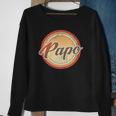 Graphic 365 Papo Vintage Retro Fathers Day Funny Men Gift Sweatshirt Gifts for Old Women