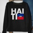 Haiti Flag Haiti Nationalist Haitian Sweatshirt Gifts for Old Women