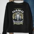 Hang Name Shirt Hang Family Name V4 Sweatshirt Gifts for Old Women