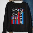 Happy 4Th Of July American Flag Fireworks Patriotic Outfits Sweatshirt Gifts for Old Women