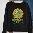 Happy Earth Day Every Day Sunflower Kids Teachers Earth Day Sweatshirt Gifts for Old Women