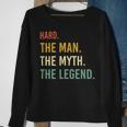 Hard Name Shirt Hard Family Name V2 Sweatshirt Gifts for Old Women