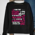 I Am The Daughter Of A King Fathers Day For Women Sweatshirt Gifts for Old Women