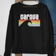 I Love Carova Beach North Carolina Atlantic Ocean Wave Nc Sweatshirt Gifts for Old Women
